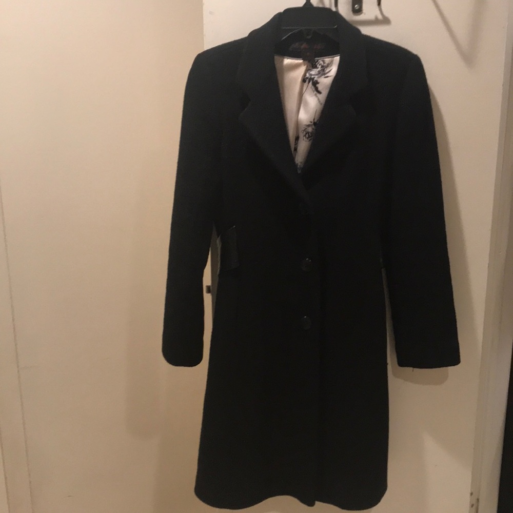 Via spiga black coat size 8 - Picture 1 of 4